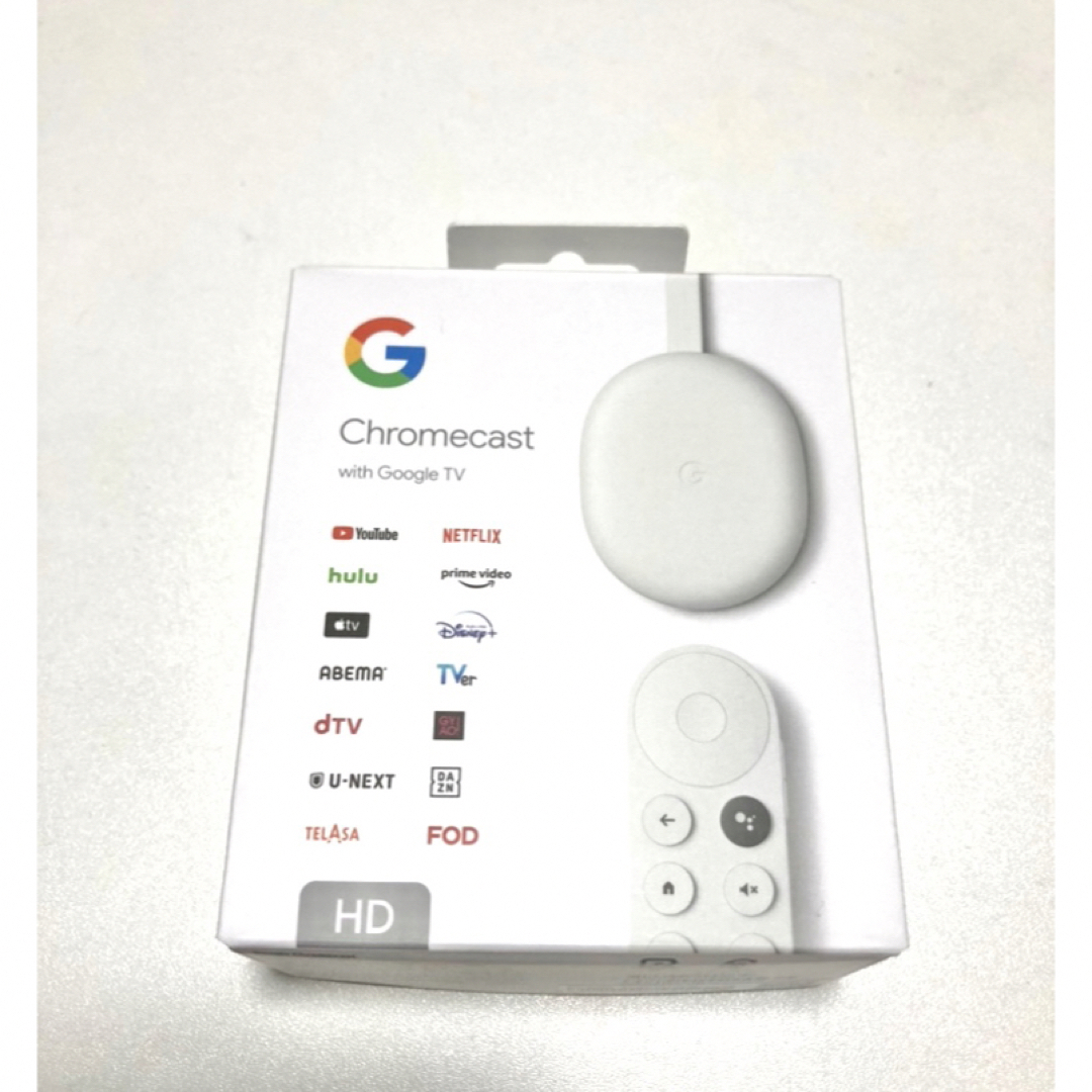 Google(グーグル)の【まろん様限定】Chromecast with Google TV (HD) スマホ/家電/カメラのテレビ/映像機器(その他)の商品写真