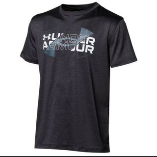 アンダーアーマー(UNDER ARMOUR)のｱﾝﾀﾞｰｱｰﾏｰ ﾌﾛﾝﾄﾛｺﾞ 半袖Tシャツ 140㎝ ﾀﾞｰｸｸﾞﾚｰ(その他)