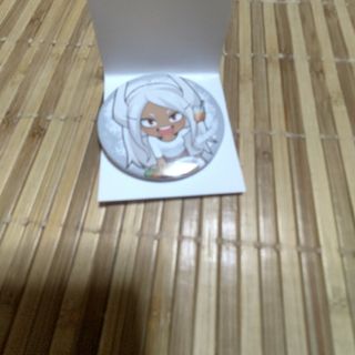 スイパラ　ヒロアカ　缶バッチ　ミルコ(キャラクターグッズ)