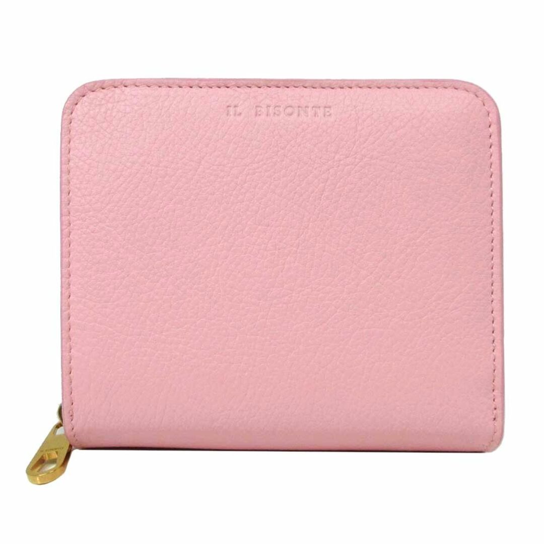 IL BISONTE(イルビゾンテ)の【新品】イルビゾンテ 財布 SSW003 PVX001 PK180(ピンク系) レディースのファッション小物(財布)の商品写真