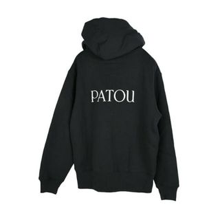 パトゥ(PATOU)のPATOU パトゥ ロゴ フルジップパーカー フーディ イタリア正規品 JE0079995 999B 新品 ブラック(パーカー)