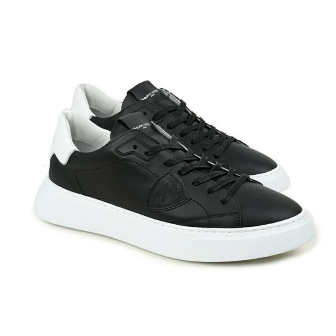 PHILIPPE MODEL PARIS フィリップモデル メンズ TEMPLE LOW スニーカー 靴 イタリア正規品 BTLU V002 新品 ブラック