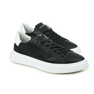 フィリップモデル(PHILIPPE MODEL)のPHILIPPE MODEL PARIS フィリップモデル メンズ TEMPLE LOW スニーカー 靴 イタリア正規品 BTLU V002 新品 ブラック(スニーカー)