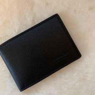 COACH - 【鑑定済】coach コーチ カードケース ライトカーキ 未使用 CO