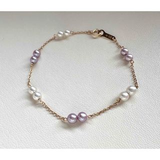 TASAKI 淡水パールブレスレット K18
