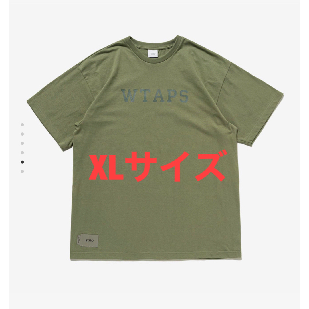 WTAPS COLLEGE / SS / COTTON OLIVE L Tシャツ-