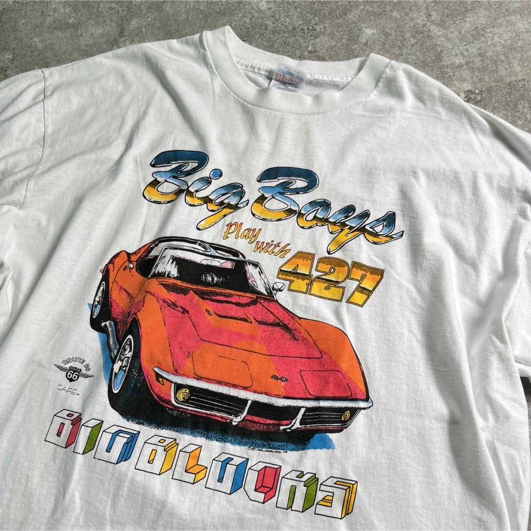 90's ヴィンテージ Racing Tシャツ USA製 XLサイズ