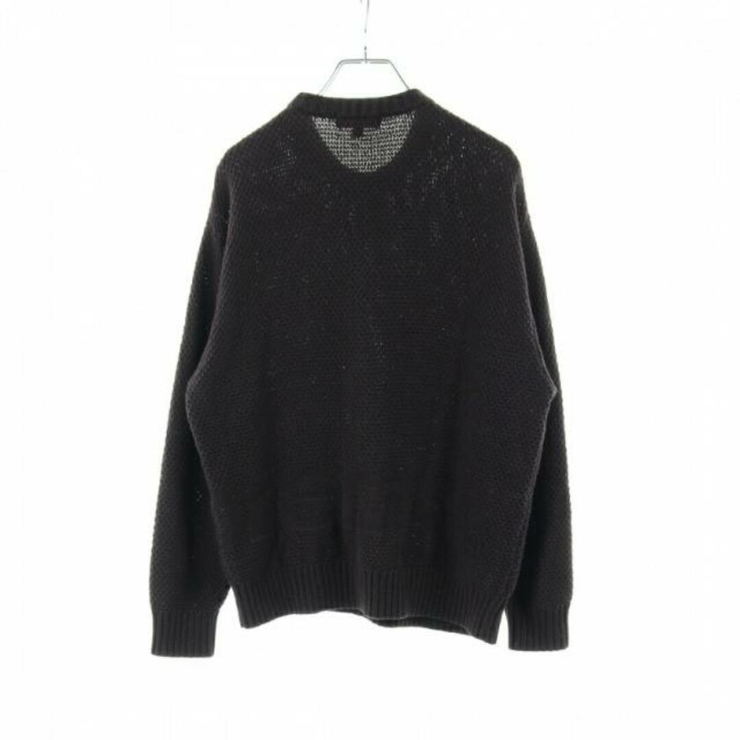 Supreme(シュプリーム)のTextured Small Box Sweater  ニット ロゴ ブラック 20AW メンズのトップス(ニット/セーター)の商品写真