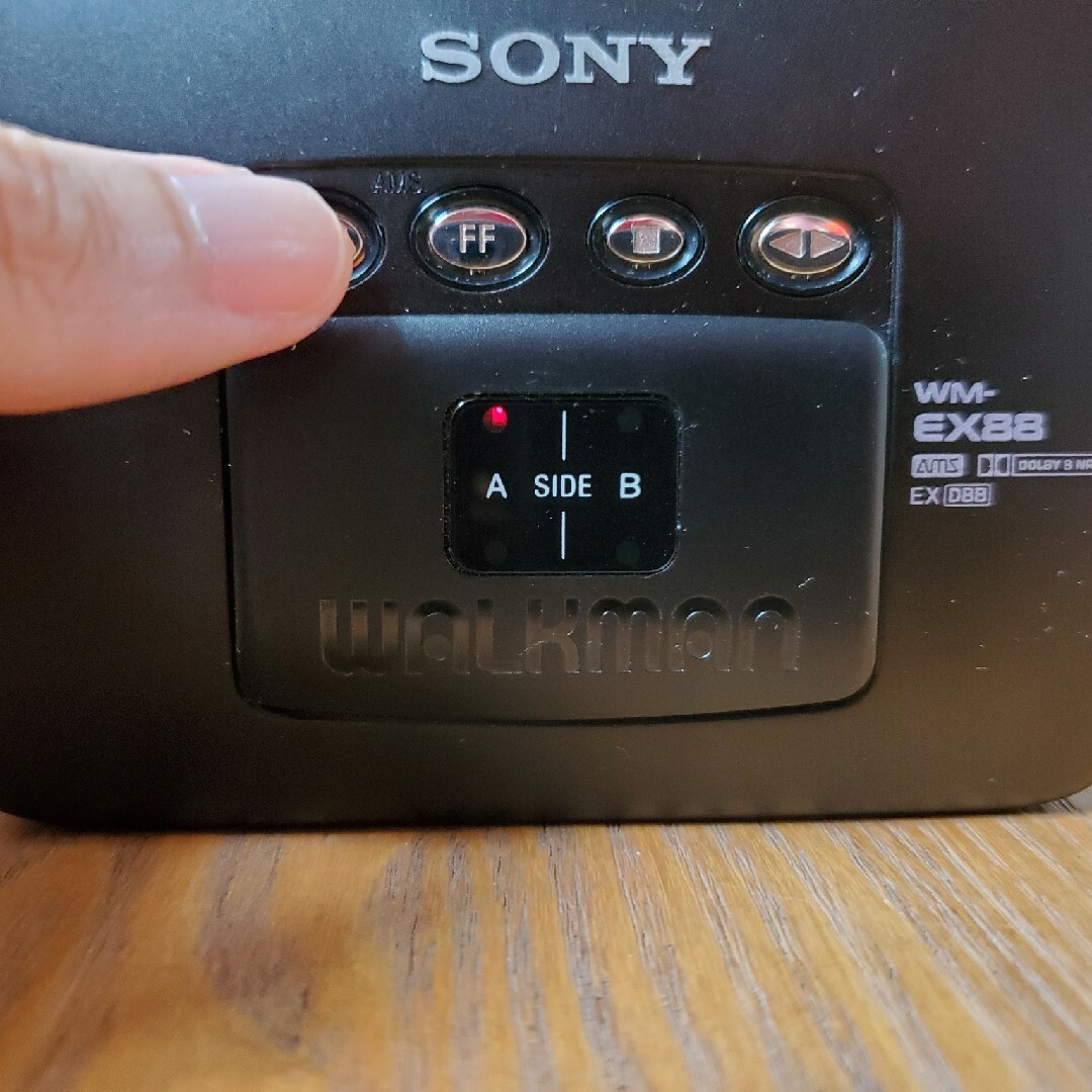 誠実 SONY WALKMAN WM-EX88(B)ジャンク品 | maximise.mu