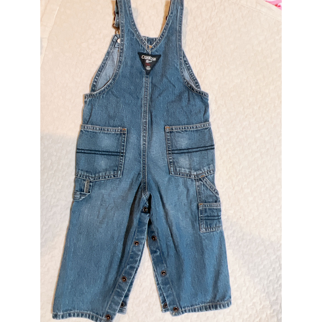 オシュコシュ　オーバーオール　18m キッズ/ベビー/マタニティのキッズ服男の子用(90cm~)(その他)の商品写真