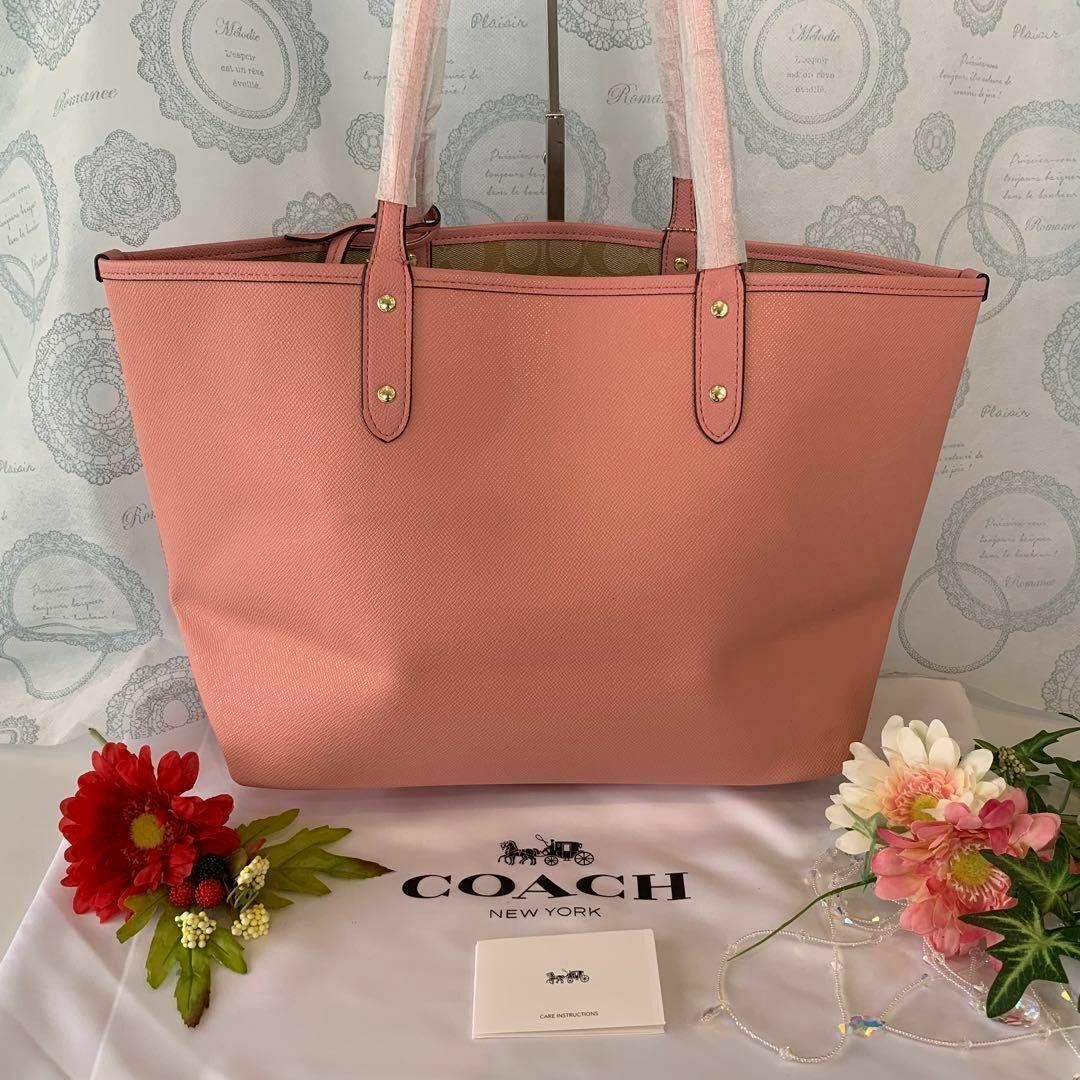 COACH♡コーチ リバーシブル マゼンダ トートバッグ - バッグ