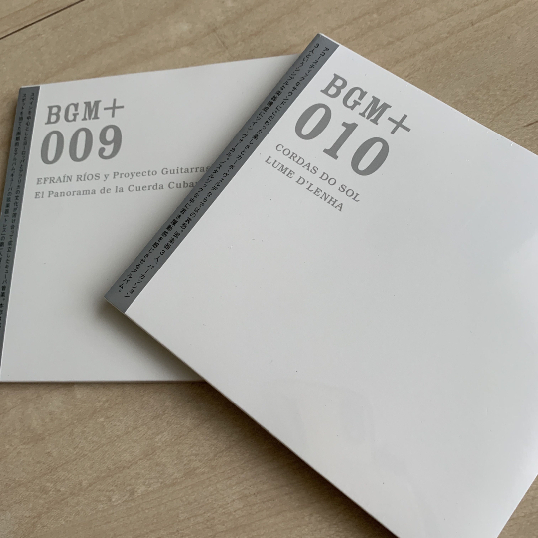 MUJI (無印良品)(ムジルシリョウヒン)の【新品】無印良品　BGM 009 ➕ 010 エンタメ/ホビーのCD(ワールドミュージック)の商品写真