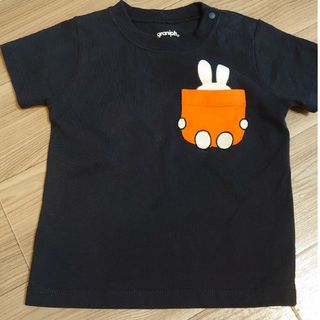 グラニフ(Graniph)のグラニフ　ミッフィーTシャツ　90　紺(Tシャツ/カットソー)