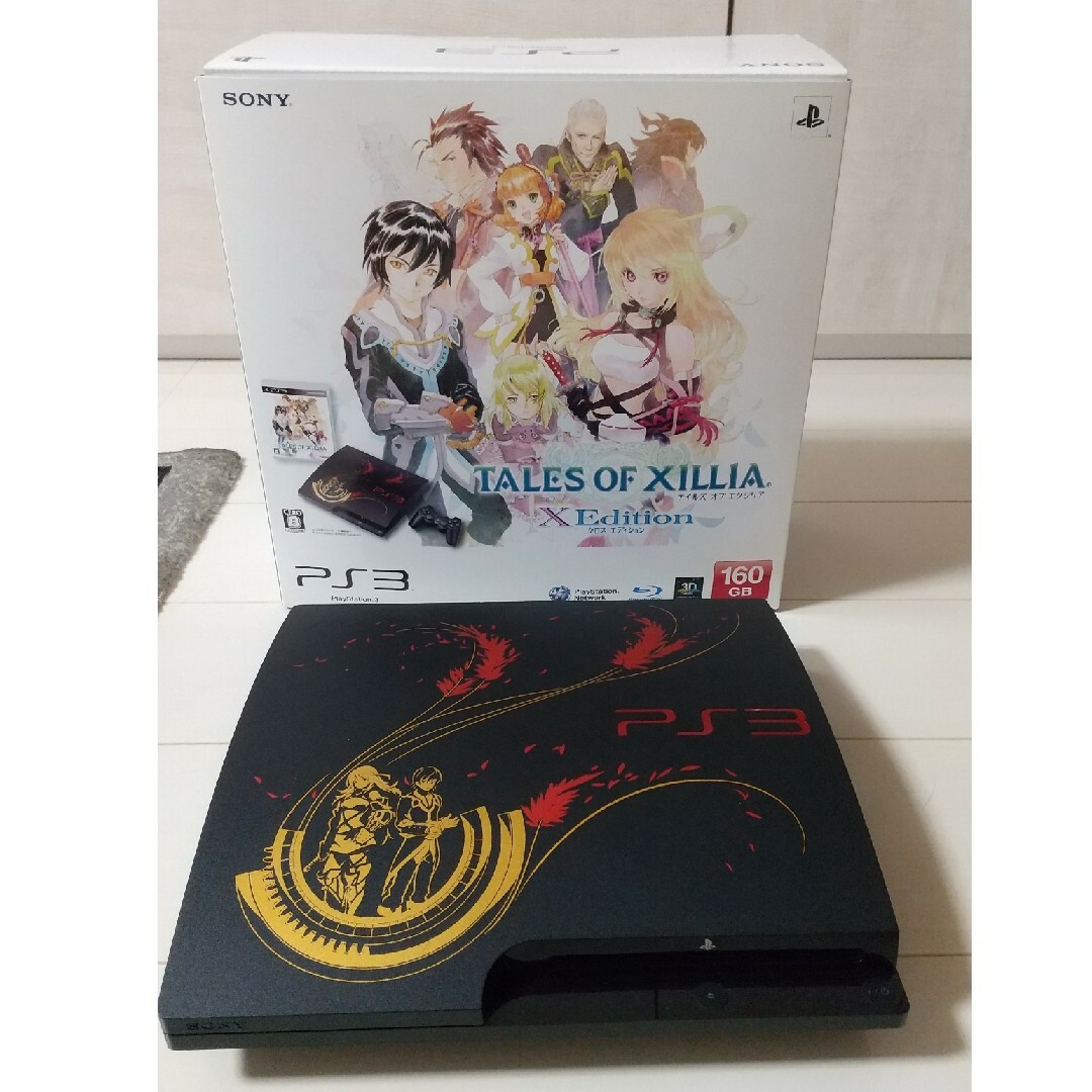 PlayStation3(プレイステーション3)のPS3 TALES OF xillia X Edition 本体 エンタメ/ホビーのゲームソフト/ゲーム機本体(携帯用ゲームソフト)の商品写真