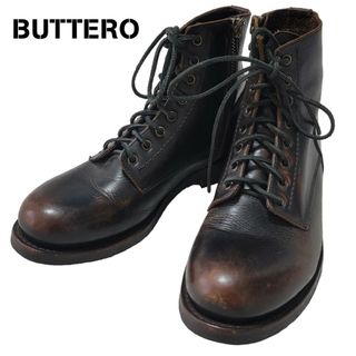 BUTTERO - 【極美品】BUTTERO ブッテロ B4429 サイドZIPワークブーツ
