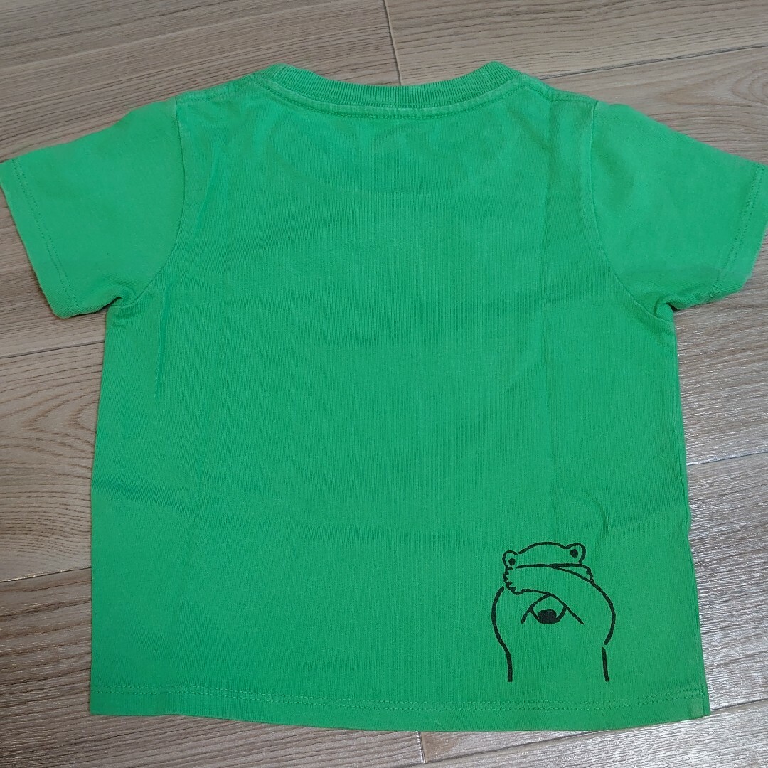 Graniph(グラニフ)のグラニフ　Tシャツ　90　緑 キッズ/ベビー/マタニティのキッズ服男の子用(90cm~)(Tシャツ/カットソー)の商品写真