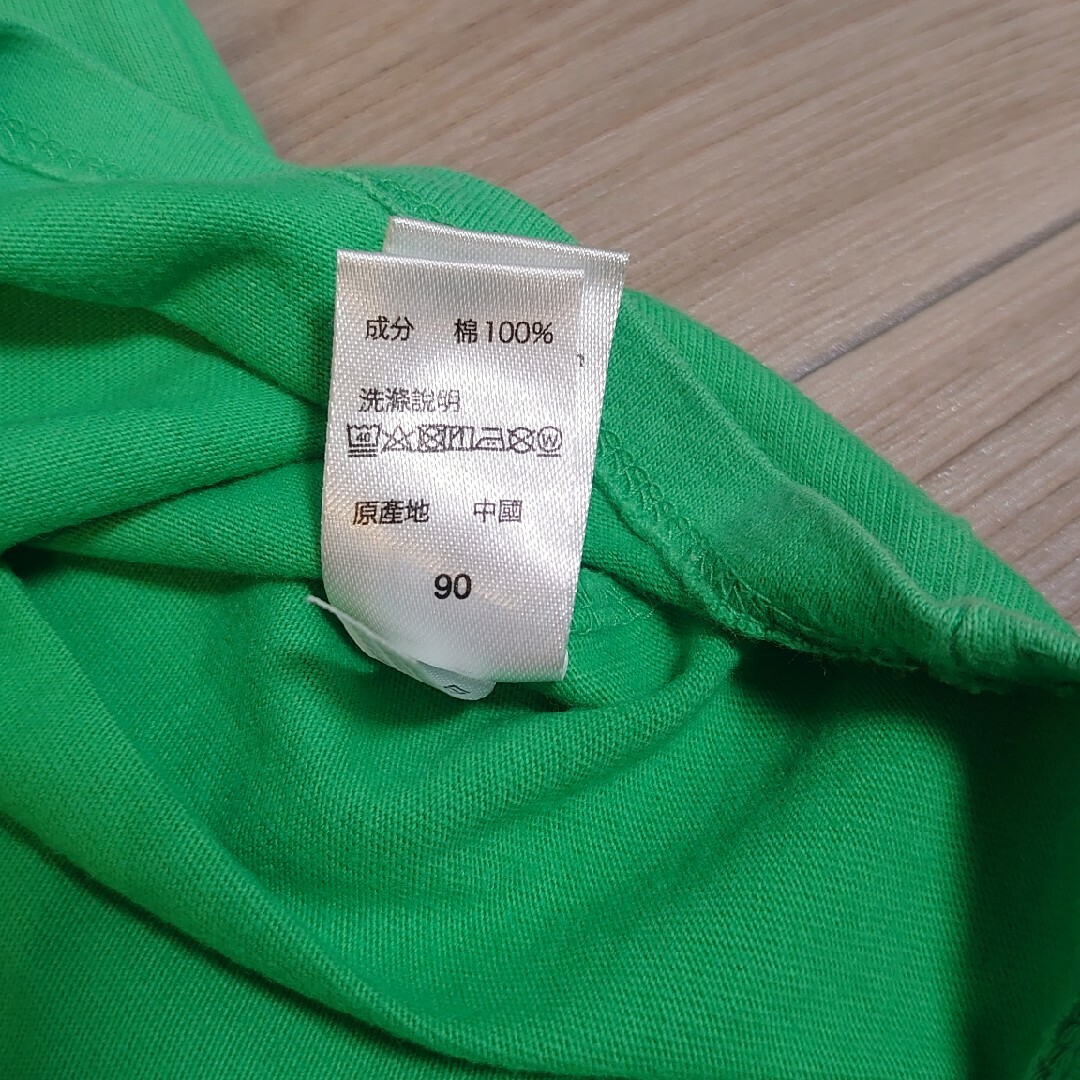 Graniph(グラニフ)のグラニフ　Tシャツ　90　緑 キッズ/ベビー/マタニティのキッズ服男の子用(90cm~)(Tシャツ/カットソー)の商品写真