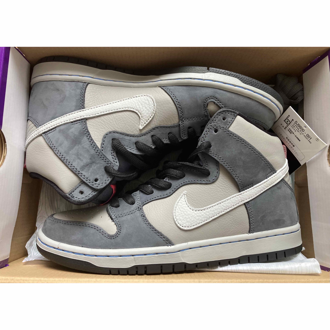 NIKE(ナイキ)のNIKE SB dunk high “Medium Grey” メンズの靴/シューズ(スニーカー)の商品写真