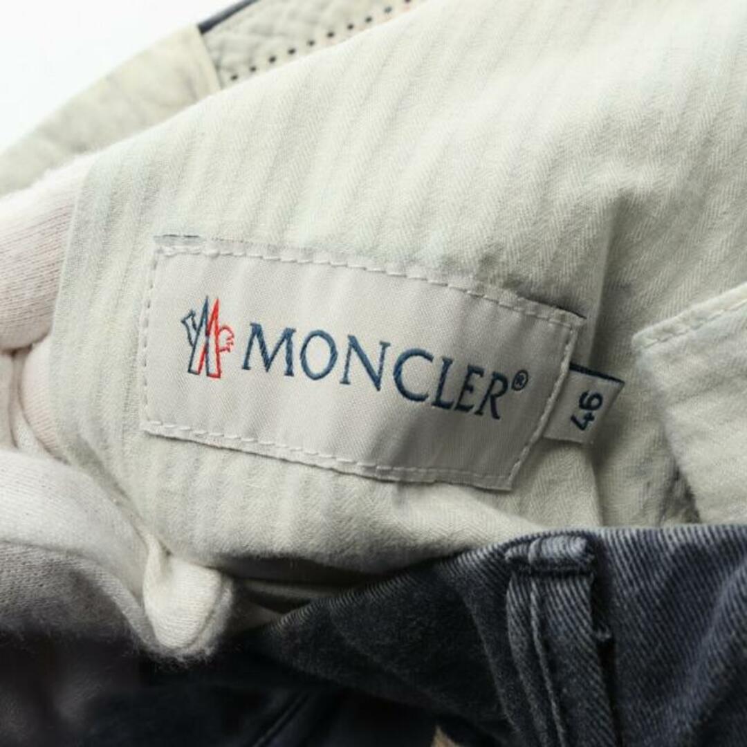 MONCLER(モンクレール)の パンツ ブルーグレー コットンツイル メンズのパンツ(その他)の商品写真