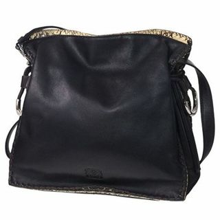 LOEWE - ロエベ LOEWE パイソン レザー ショルダーバッグ 美品