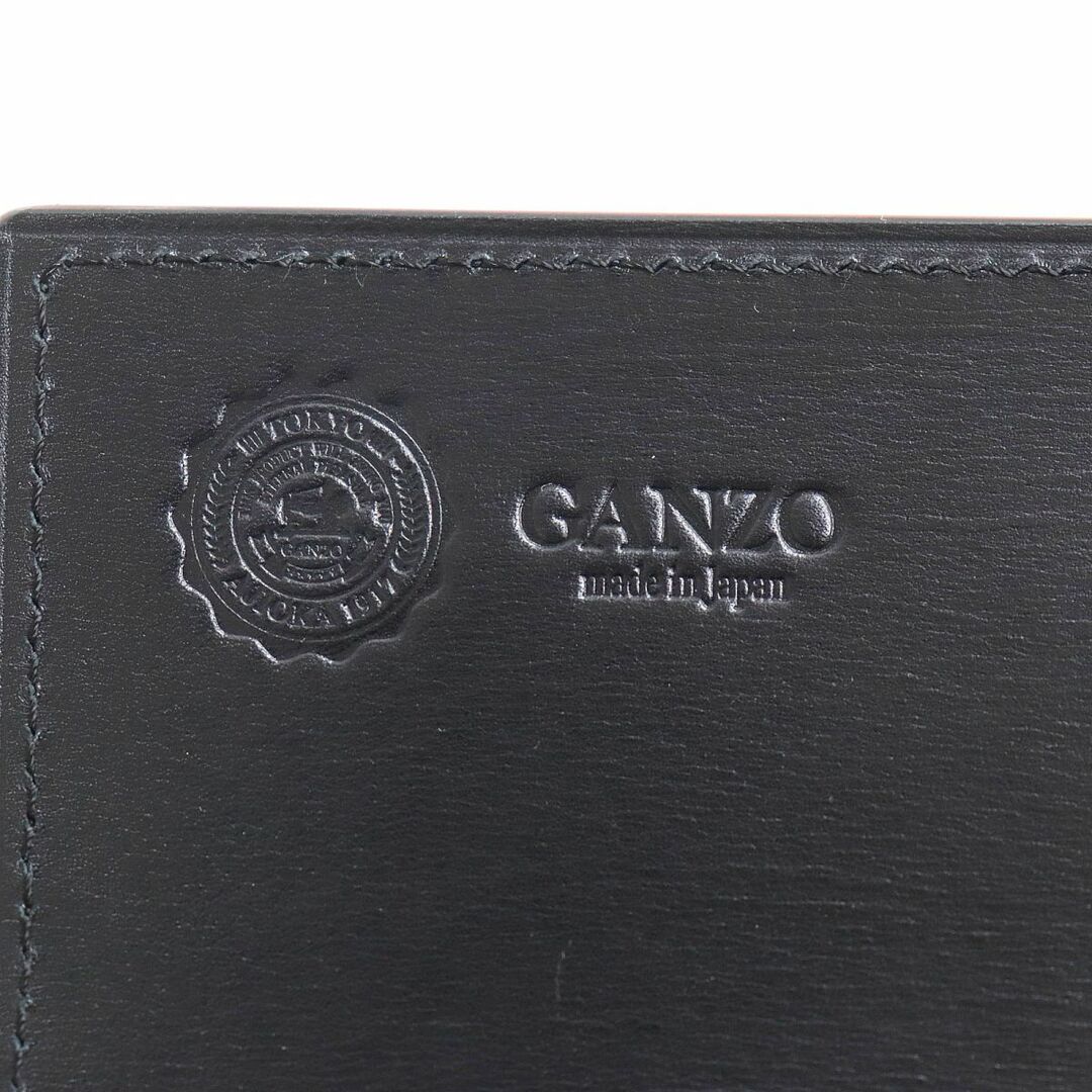 GANZO   未使用品◇GANZO ガンゾ  2つ折り グレージングカーフ