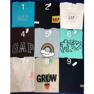 ギャップ(GAP)の【新品未使用タグ付き正規品 10枚セット】GAP　Tシャツ(Tシャツ/カットソー(半袖/袖なし))