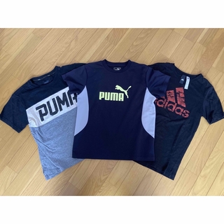 プーマ(PUMA)のPUMA プーマ adidas 150 Tシャツ 3枚セット(Tシャツ/カットソー)