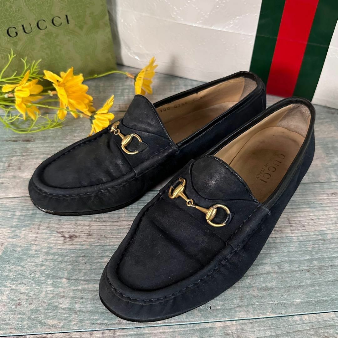 Gucci - GUCCI ローファー ホースビット 37 ゴールド金具の通販 by