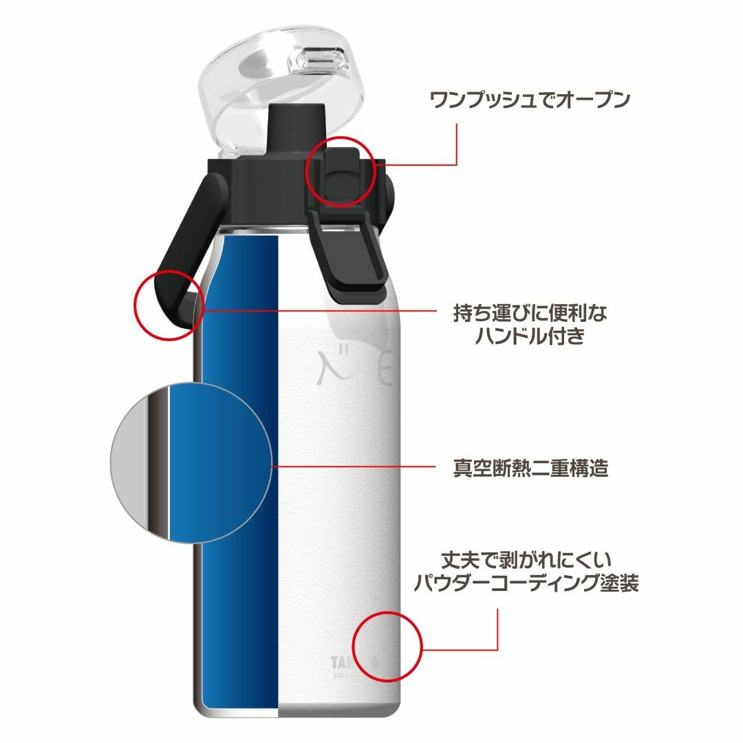 【色: ブラック】【タケヤ公式】 ME ミーボトル 1.0L ブラック 水筒 黒