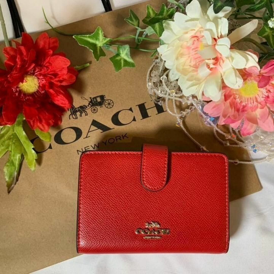 COACH♡コーチ カラフル  シグネチャー 二つ折財布