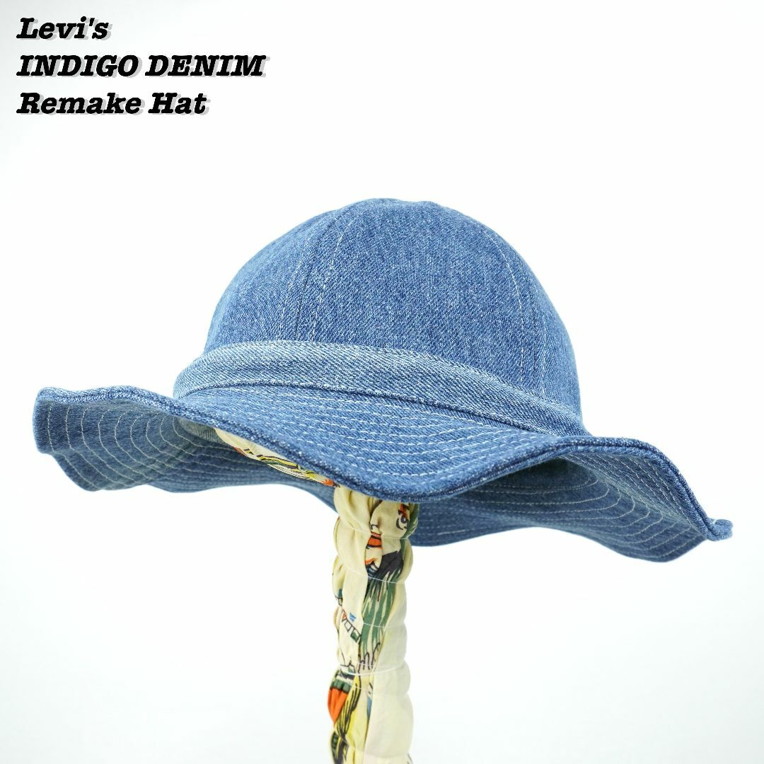 Levi's Indigo Denim Remake Cap R075 メンズの帽子(ハット)の商品写真