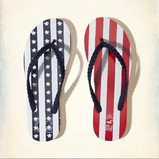 ホリスター(Hollister)の★Hollister 【24.0cm】大人気のレディース夏新作ビーチサンダル(サンダル)