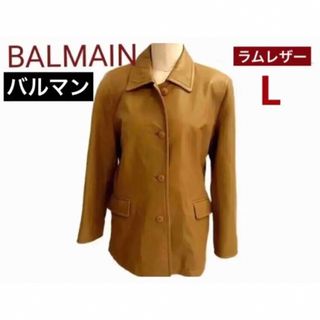 美品】バルマン×H\u0026M ダブルブレスト金ボタンミリタリーロング