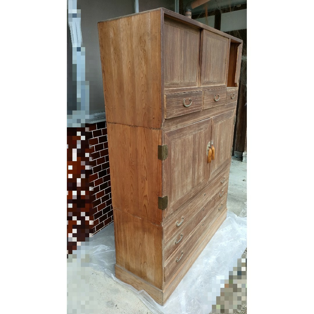 昭和レトロ 和ダンス 和箪笥 着物箪笥 和家具 桐箪笥 アンティーク ヴィンテ