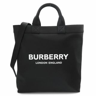 バーバリー(BURBERRY)のバーバリー トートバッグ 8026233 ショルダーバッグ 2WAYバッグ ロゴ ブラック 黒 BURBERRY (トートバッグ)