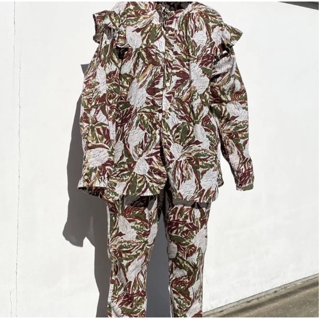 通販激安】 SUNO&MORRISON KHADI RUFFLE BIG SHIRT レディース