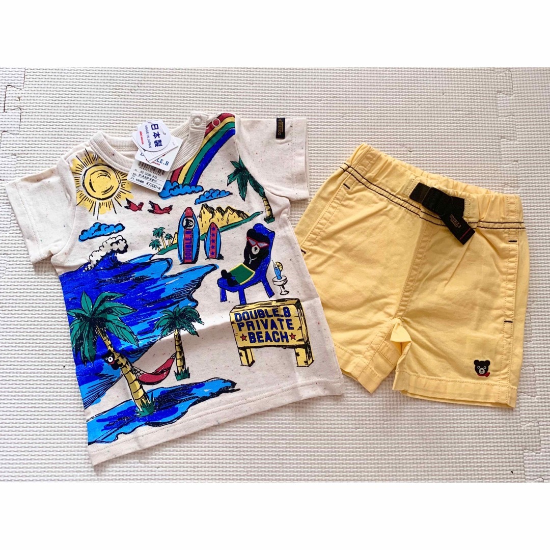 新品 ミキハウス Tシャツ短パンセット 80 | フリマアプリ ラクマ