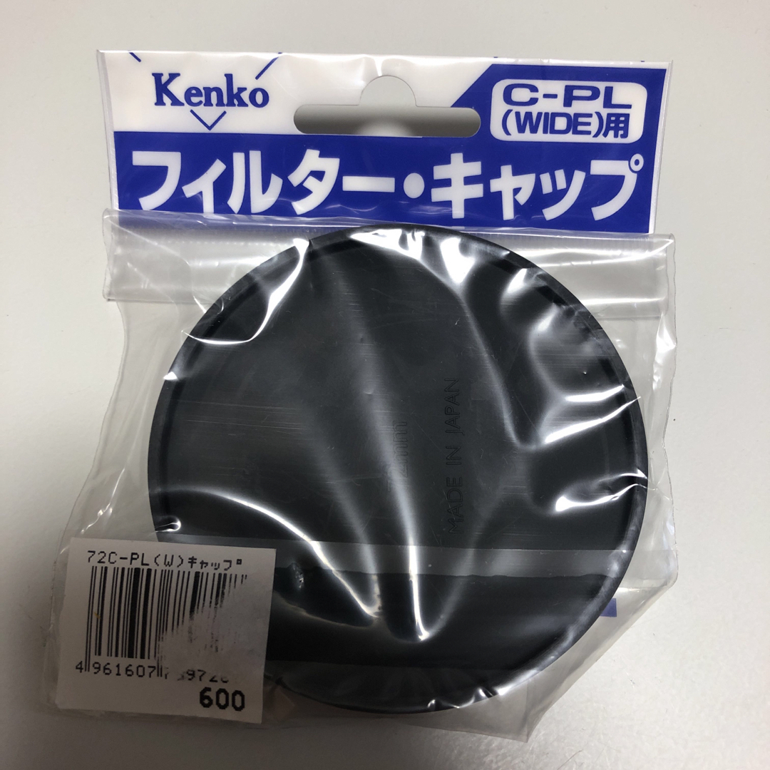 Kenko(ケンコー)のケンコー　フィルターキャップ　　72mm スマホ/家電/カメラのカメラ(フィルター)の商品写真