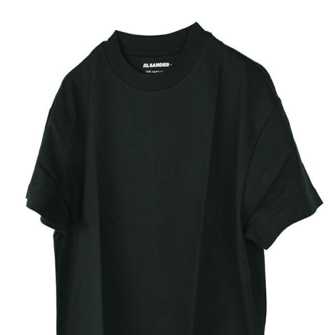 JIL SANDER ジルサンダー レディース ブラックTシャツ 3枚セット J40GC0001 J45048 001 イタリア正規品 新品 ブラック