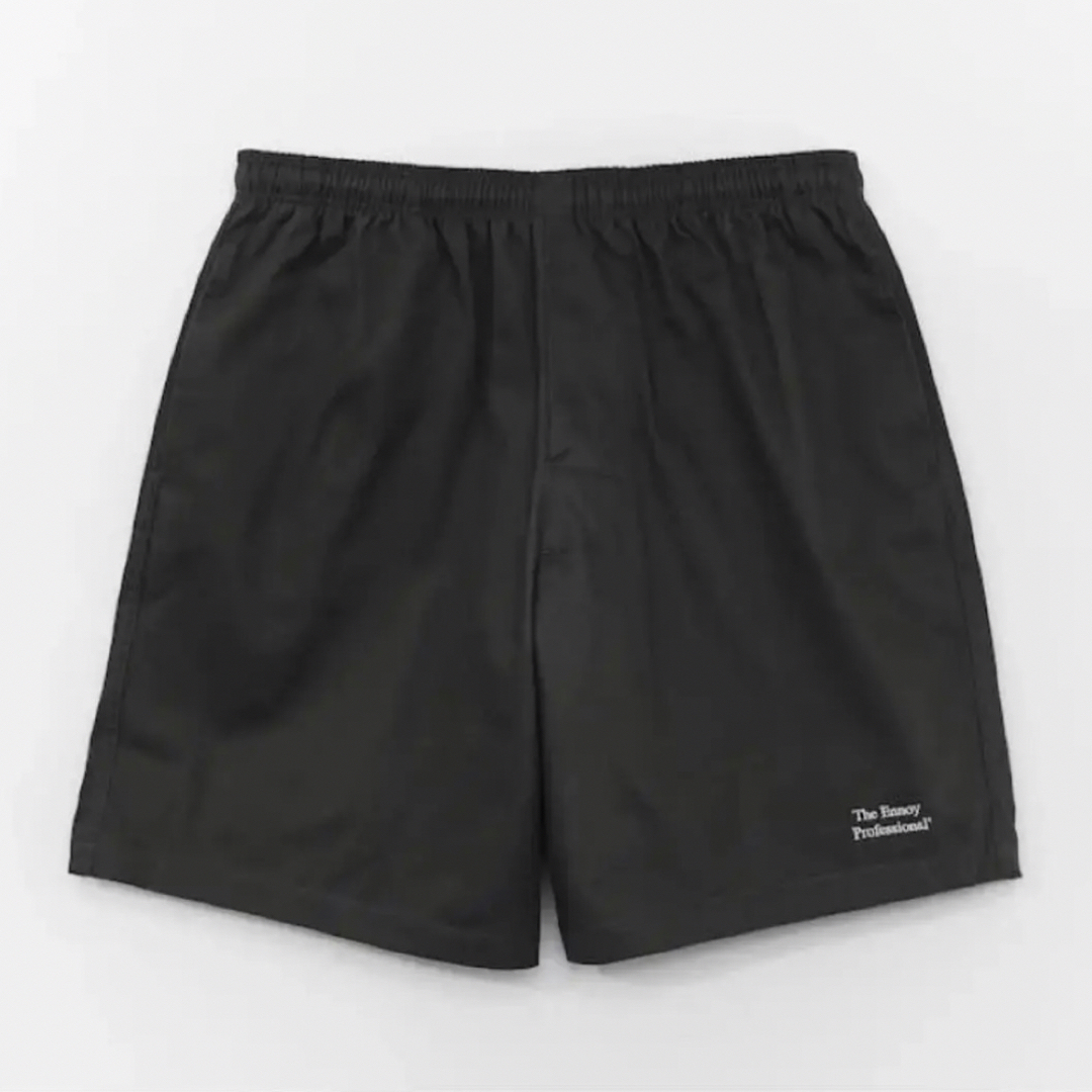 1LDK SELECT(ワンエルディーケーセレクト)のennoy Cotton Easy Shorts (BLACK)  L メンズのパンツ(ショートパンツ)の商品写真