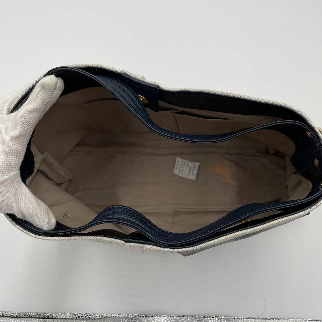 14時までの注文で即日配送 美品✨アタオ エルヴィ ホワイトデニム 2way