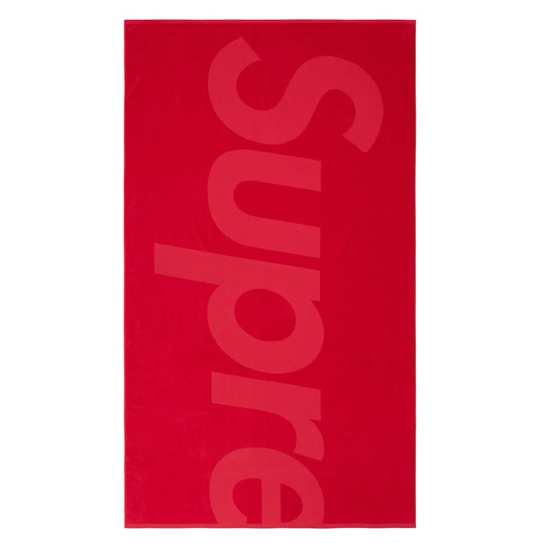 Supreme Tonal Logo Towel Red シュプリーム トーナル