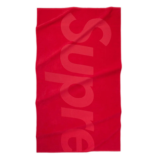 シュプリーム(Supreme)のSupreme Tonal Logo Towel Red シュプリーム トーナル(タオル/バス用品)