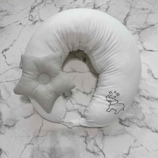 ニシカワ(西川)の授乳クッション 抱き枕授乳クッション京都西川カバー洗える日本製綿100％ (枕)