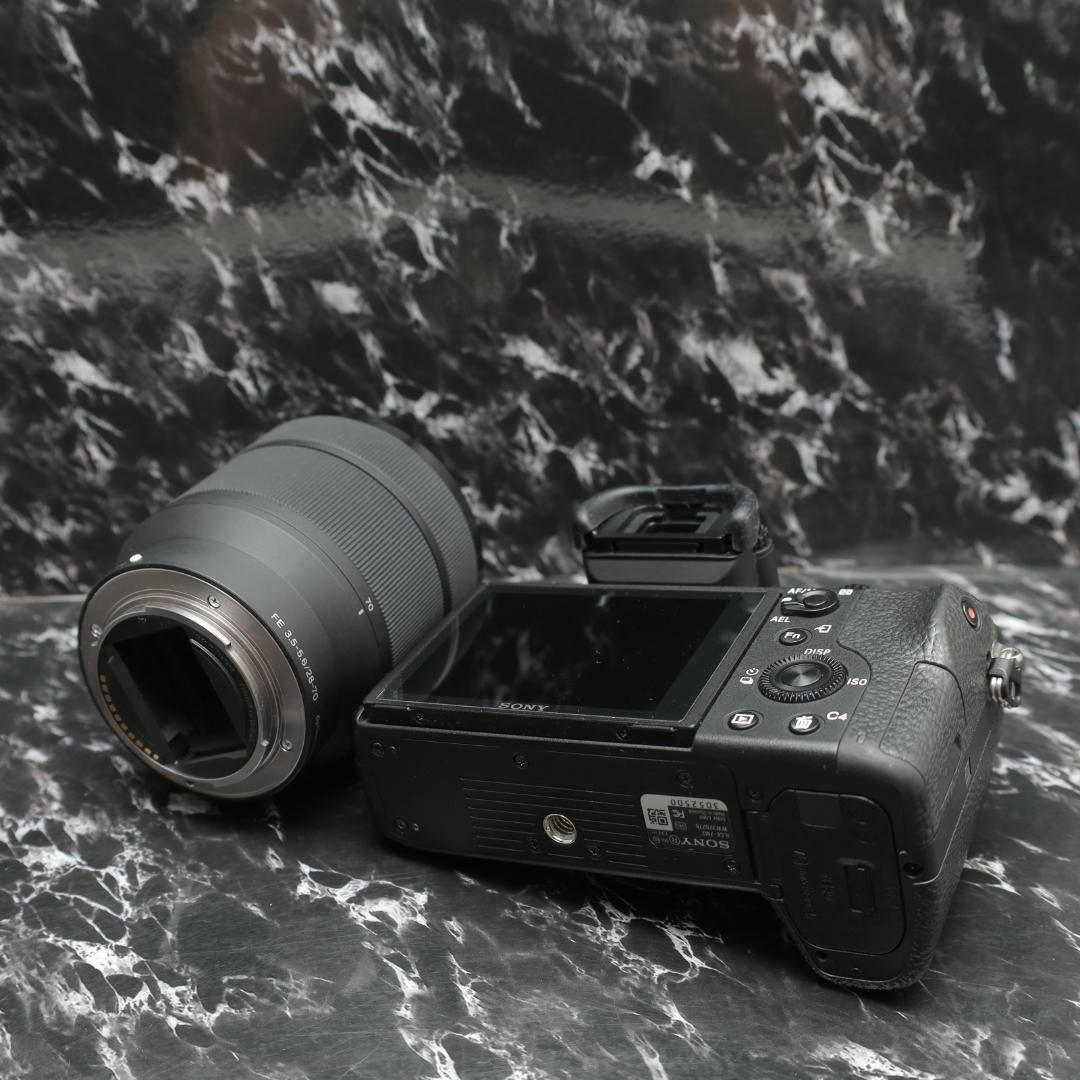 定番入荷 ❤️SONY ソニー α7Ⅱ❤️Wi-Fi付きでスマホ転送OK❤️手振れ