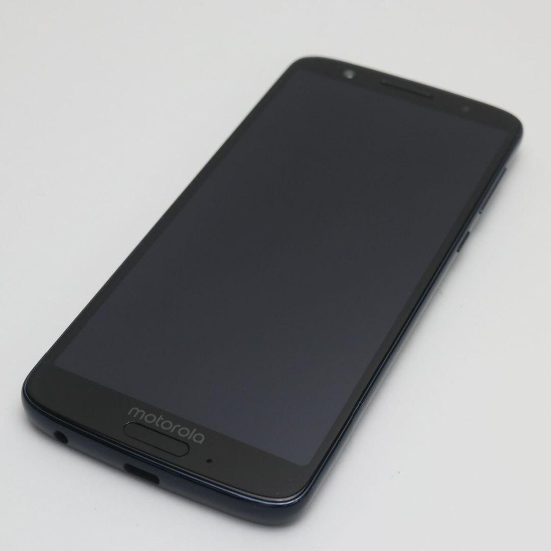 超美品 SIMフリー Moto G6 インディゴ - スマートフォン本体