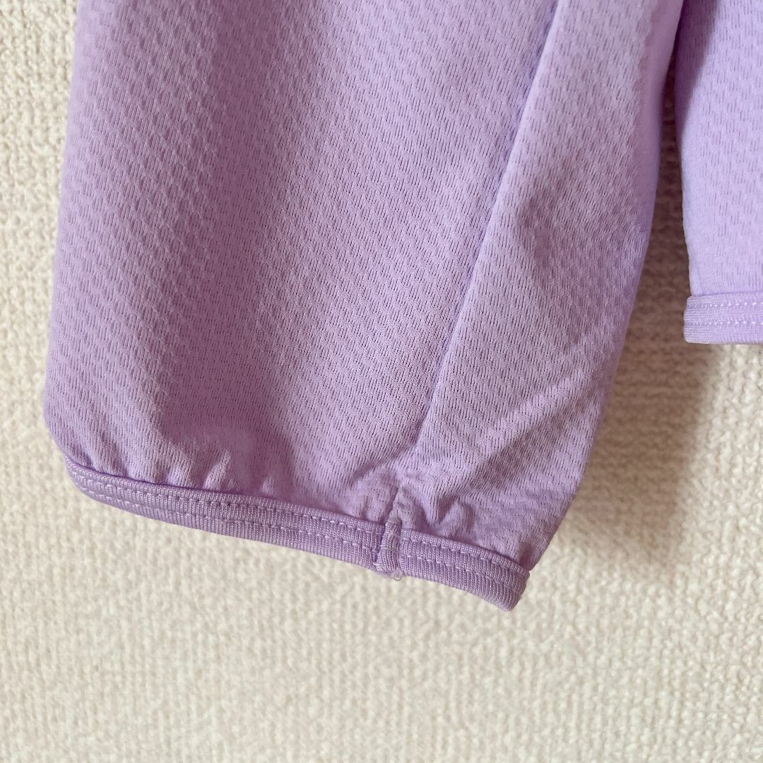 UNIQLO(ユニクロ)のほぼ新品 ユニクロ　UVエアリズムパーカー 140cm キッズ/ベビー/マタニティのキッズ服女の子用(90cm~)(ジャケット/上着)の商品写真