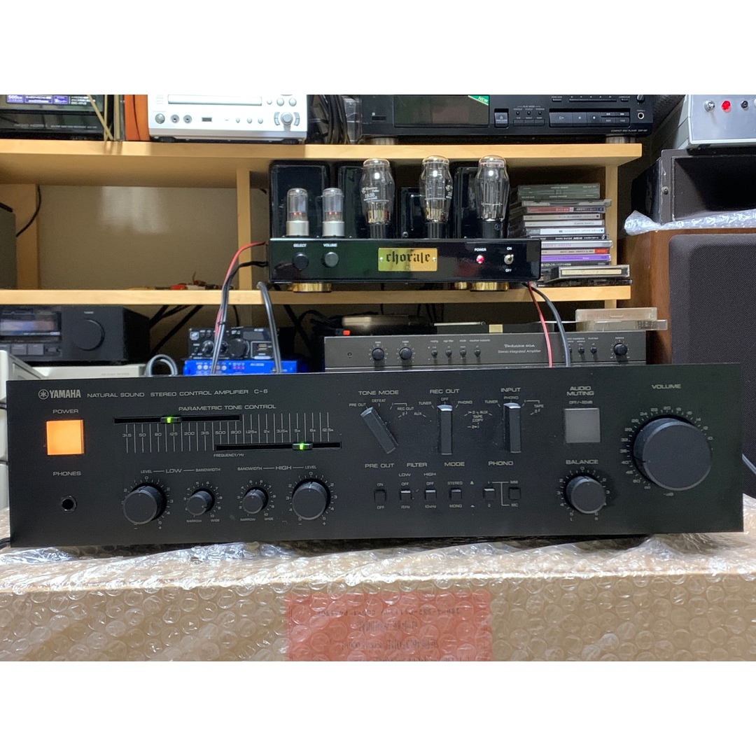 コントロールアンプ（プリアンプ）Yamaha　Ｃ－６　完動品