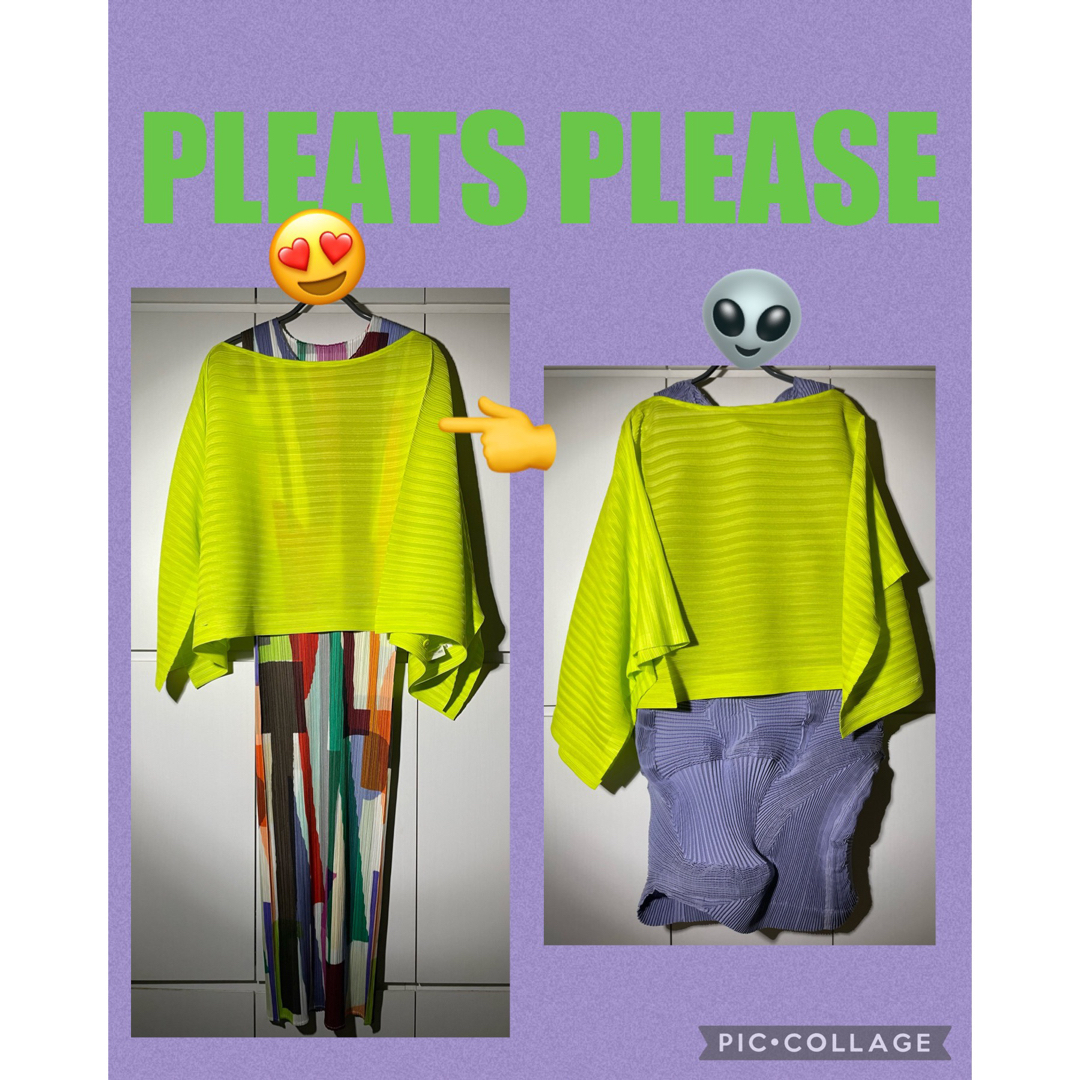 PLEATS PLEASE ISSEY MIYAKE - PLEATS PLEASE ポンチョ 3 イッセイ