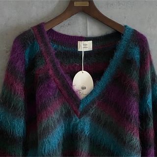 FUMIE=TANAKA フミエタナカ vneck mohair モヘア ニット